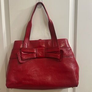 Red Patent Leather Kate Spade Bag